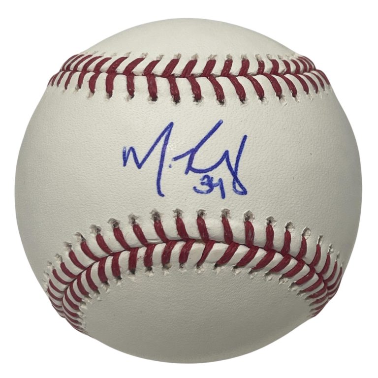 Michael King Signed Autographed ROMLB Baseball FANATICS COA Padres