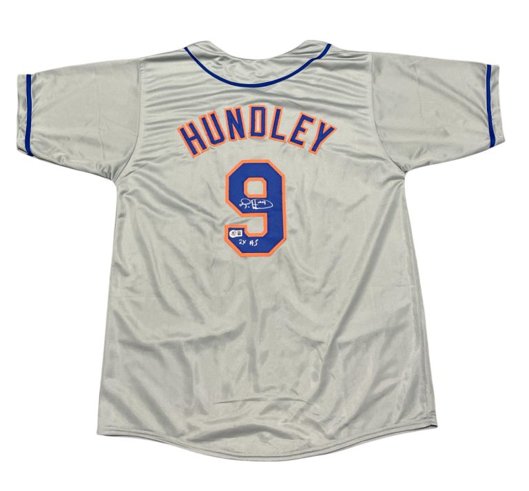 Todd Hundley Signed New York Mets Custom Jersey w/ 2x AS Beckett Witness BAS COA