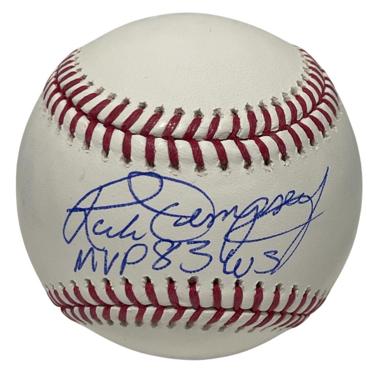 Rick Dempsey Signed ROMLB Baseball w/ MVP 83 WS Beckett Witness BAS COA