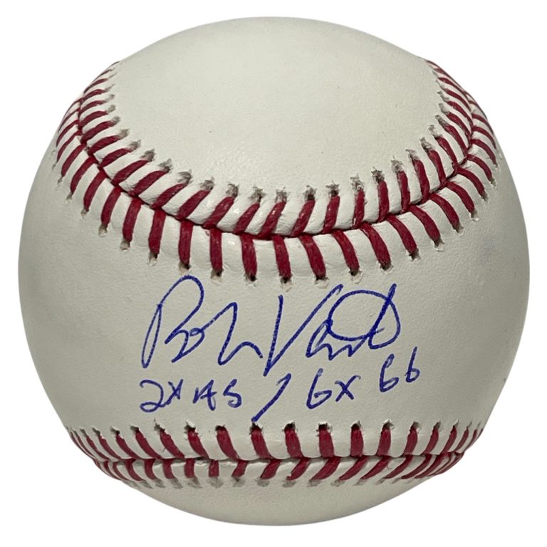 Robin Ventura Signed ROMLB Baseball w/ 2x AS/6x GG Beckett Witness BAS COA
