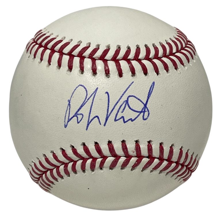 Robin Ventura Signed Autographed ROMLB Baseball Beckett Witness BAS COA