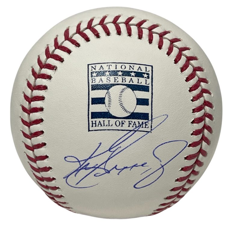 Ken Griffey Jr Signed HOF ROMLB Baseball Beckett Witness BAS COA Mariners