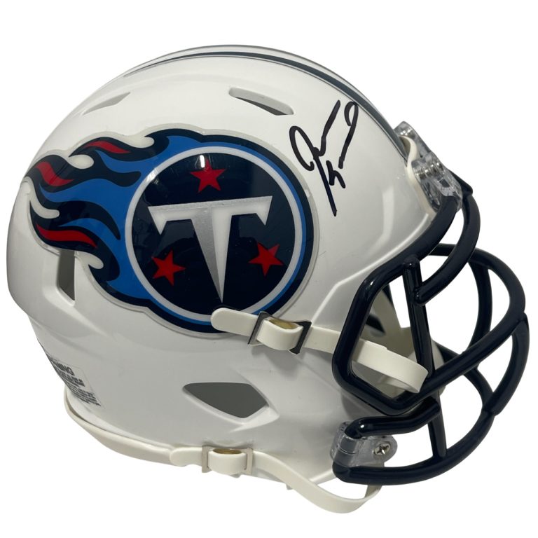 Jevon Kearse Signed Tennessee Titans TB Mini Helmet Beckett Witness BAS COA