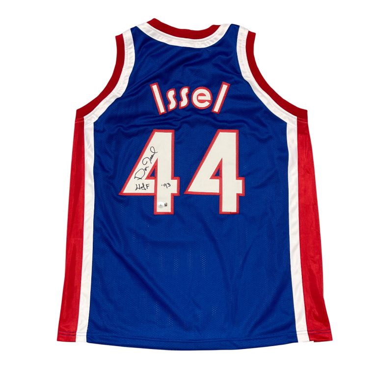 Dan Issel Signed Kentucky Custom Jersey w/ HOF 93 Beckett Witness BAS COA