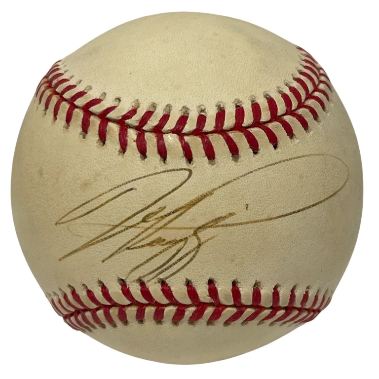 Mike Piazza Signed Rawlings National League Baseball New York Mets JSA COA I