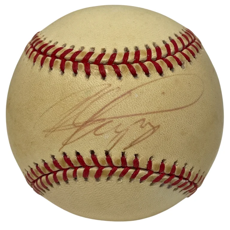 Mike Piazza Signed Rawlings National League Baseball New York Mets JSA COA K