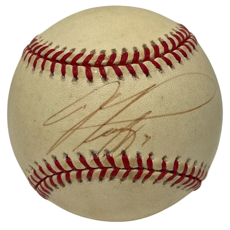 Mike Piazza Signed Rawlings National League Baseball New York Mets JSA COA H