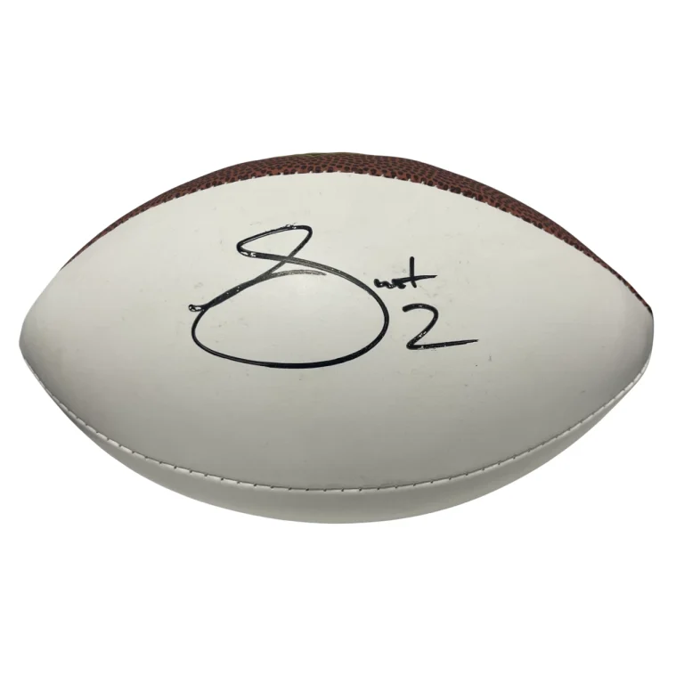 Sammy Watkins Signed Wilson Mini White Panel NFL Football Bills Chiefs JSA COA