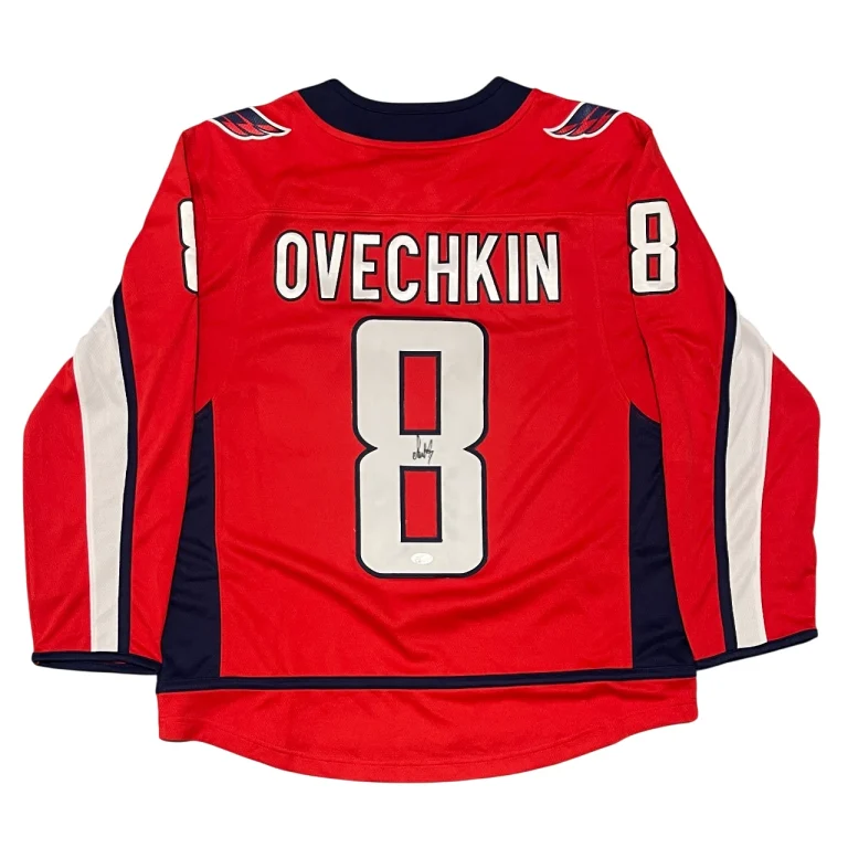 Alexander Ovechkin Signed Washington Capitals Fanatics Authentic Jersey JSA COA
