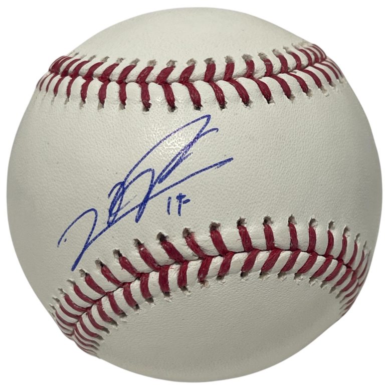 Isaac Paredes Signed Autographed ROMLB Baseball Houston Astros JSA COA