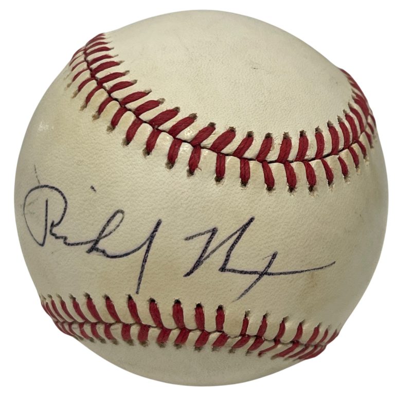 U.S. President Richard Nixon Signed Autographed Rawlings ONL Baseball JSA LOA A