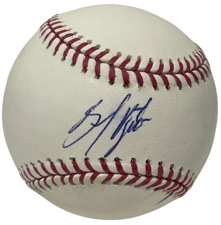 BJ Upton Signed Autographed ROMLB Baseball Tampa Bay Devil Rays LSCM COA