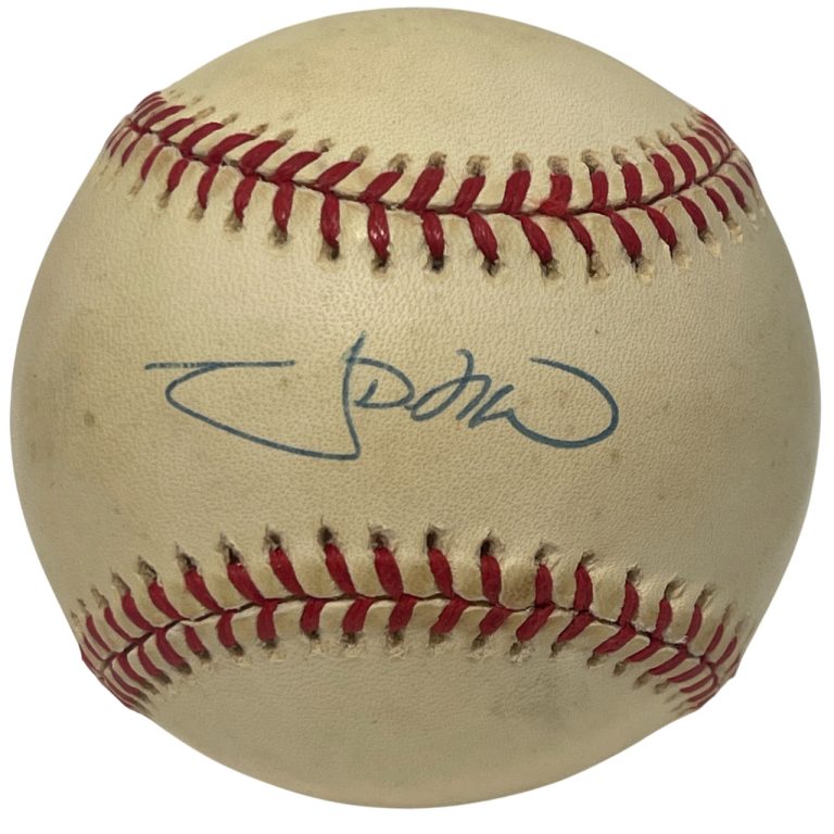 JD Drew Signed Autographed National League ONL Baseball Cardinals LSCM COA