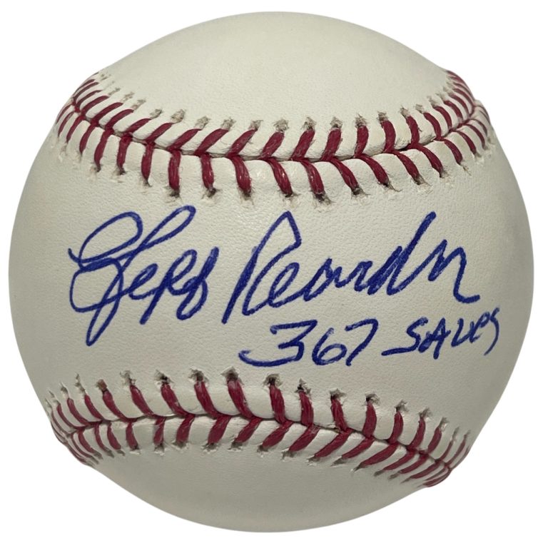 Jeff Reardon Signed Autographed ROMLB Baseball w/ 367 SAVES Twins LSCM COA