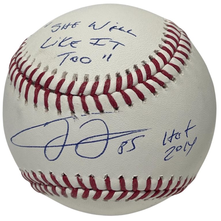 Frank Thomas Signed ROMLB Baseball w/ She'll Like it Too! + Insc Beckett BAS COA