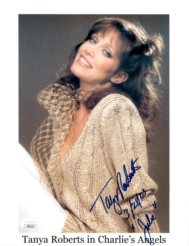 Tanya Roberts Signed & Inscribed 