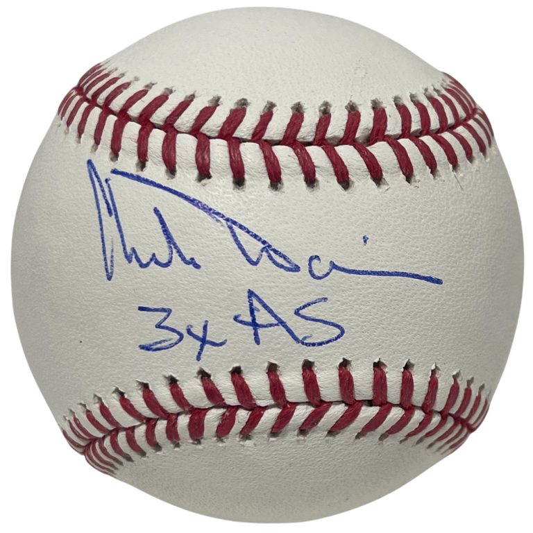 Chili Davis Signed Autographed ROMLB Baseball w/ 3x AS Beckett Witness BAS COA