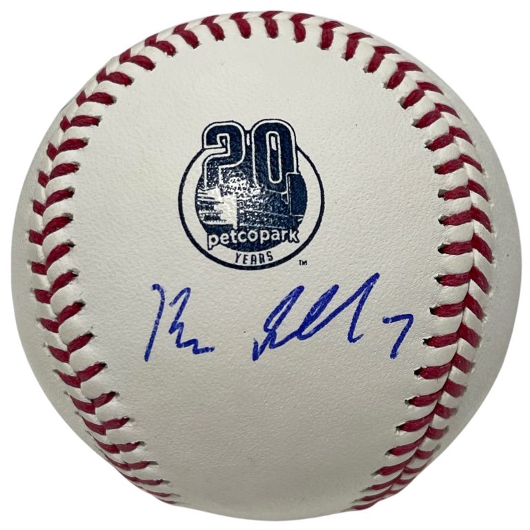 Blake Snell Signed 20th Anniversary Petco Park Logo Baseball JSA COA SD Padres