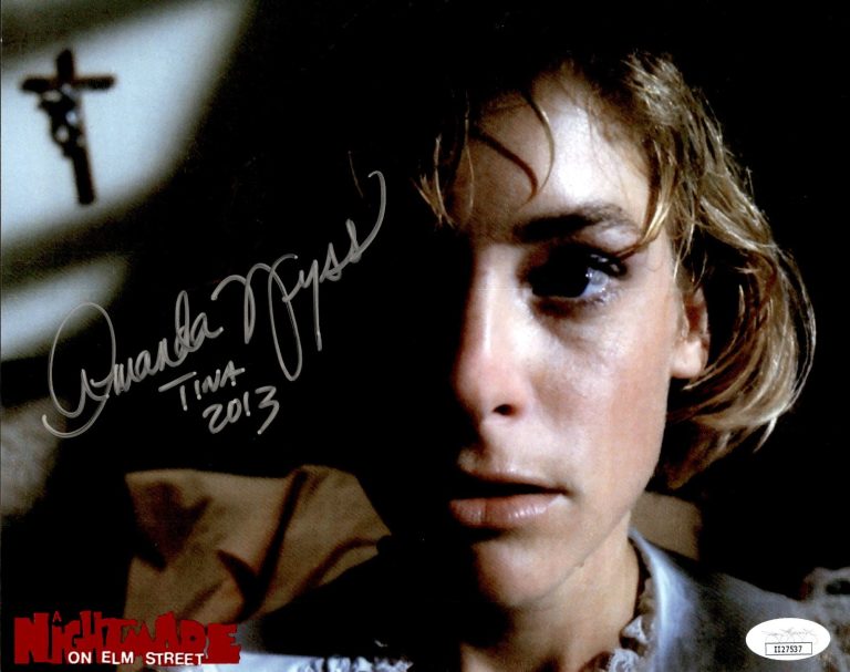 Amanda Wyss Signed & Inscribed Nightmare On Elm Street 8x10 Photo #4 JSA COA