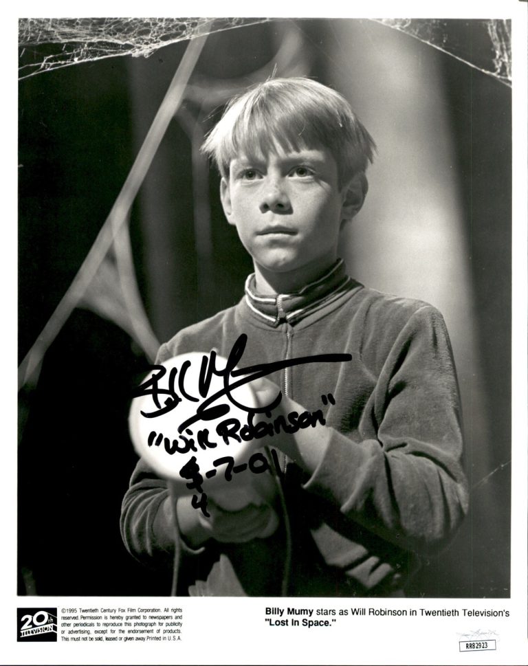 Bill Mumy Signed & Inscribed Lost In Space 