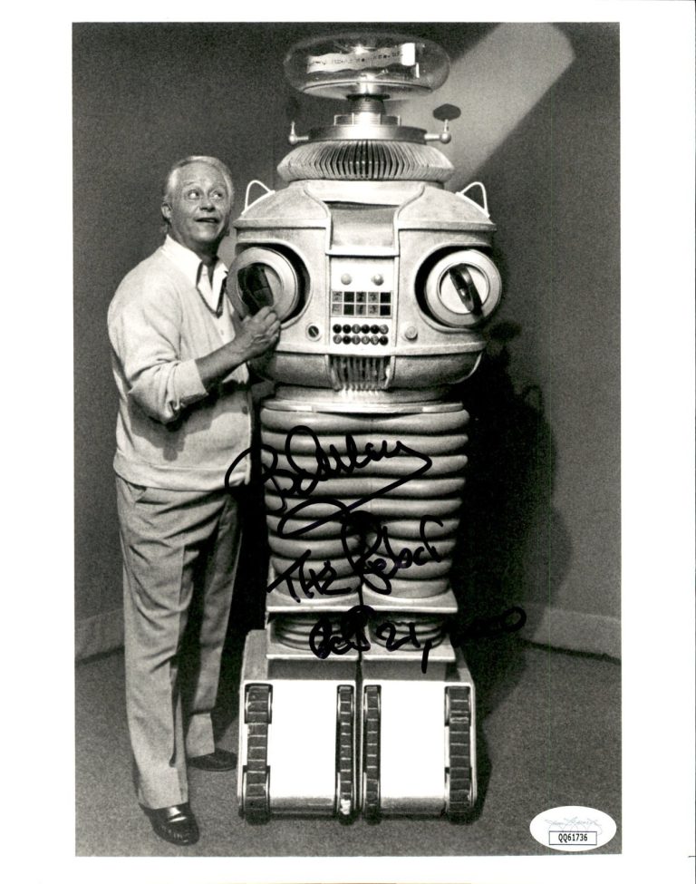Bob May Signed Inscribed Lost In Space Robot 8x10 Photo #8 JSA COA
