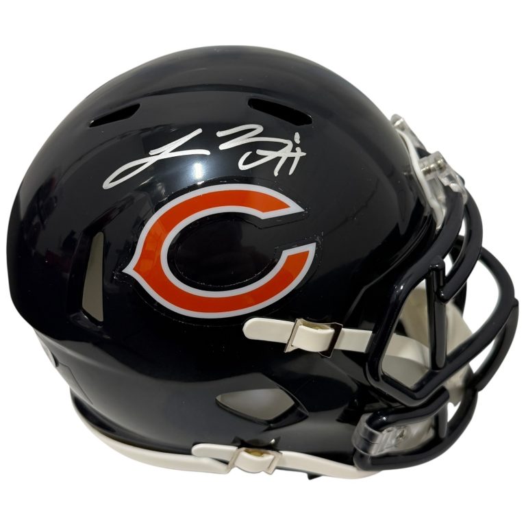 Lance Briggs Signed Autographed Chicago Bears Speed Mini Helmet JSA WITNESS COA