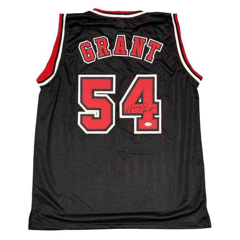Horace Grant Signed Autographed Chicago Bulls Custom Jersey JSA Witness COA