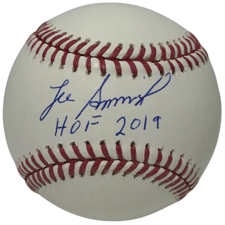 Lee Smith Signed Autographed ROMLB Baseball w/ HOF 2019 JSA WITNESS COA