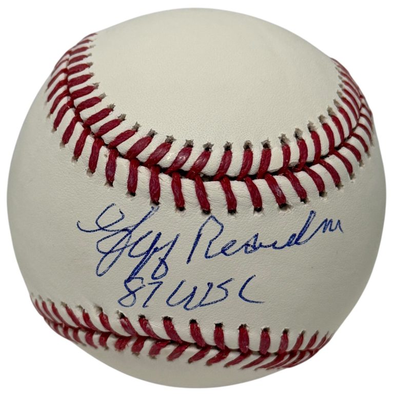 Jeff Reardon Signed Autographed ROMLB Baseball w/ 87 WSC JSA WITNESS COA