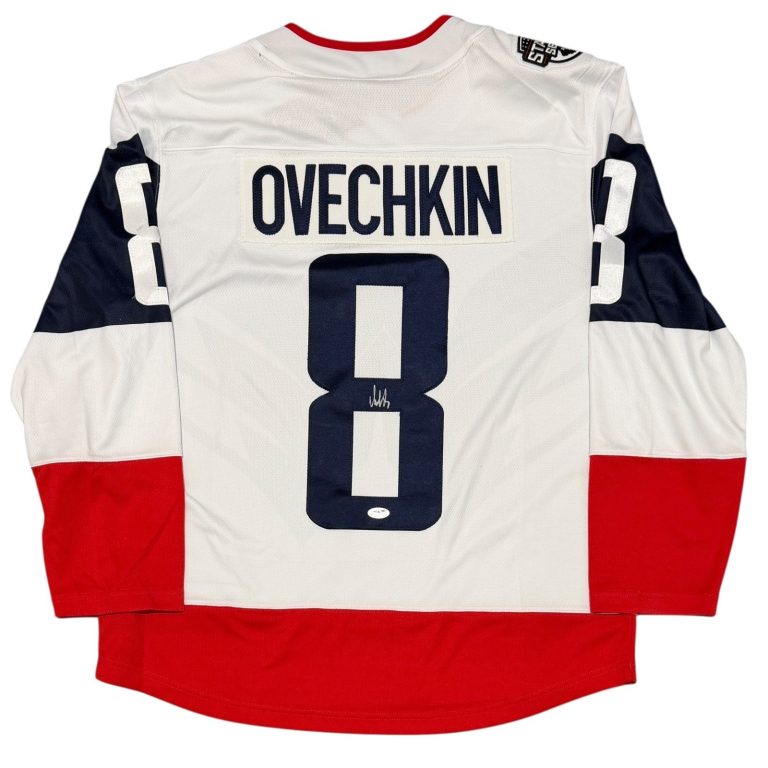 Alexander Ovechkin Signed Washington Capitals Fanatics Stadium Jersey JSA COA