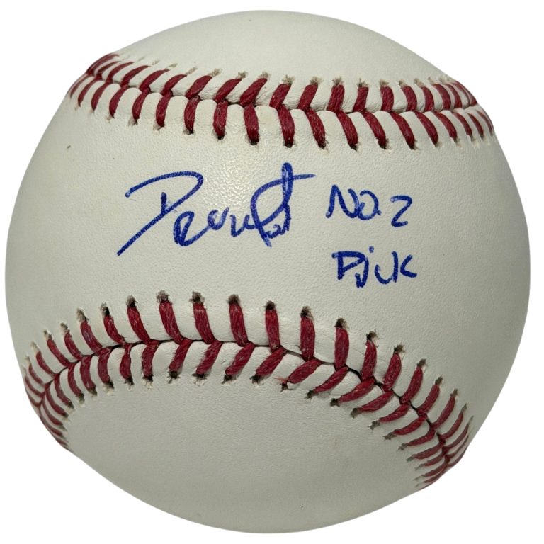 Druw Jones Signed ROMLB Baseball w/ No. 2 Pick JSA COA Arizona Diamondbacks