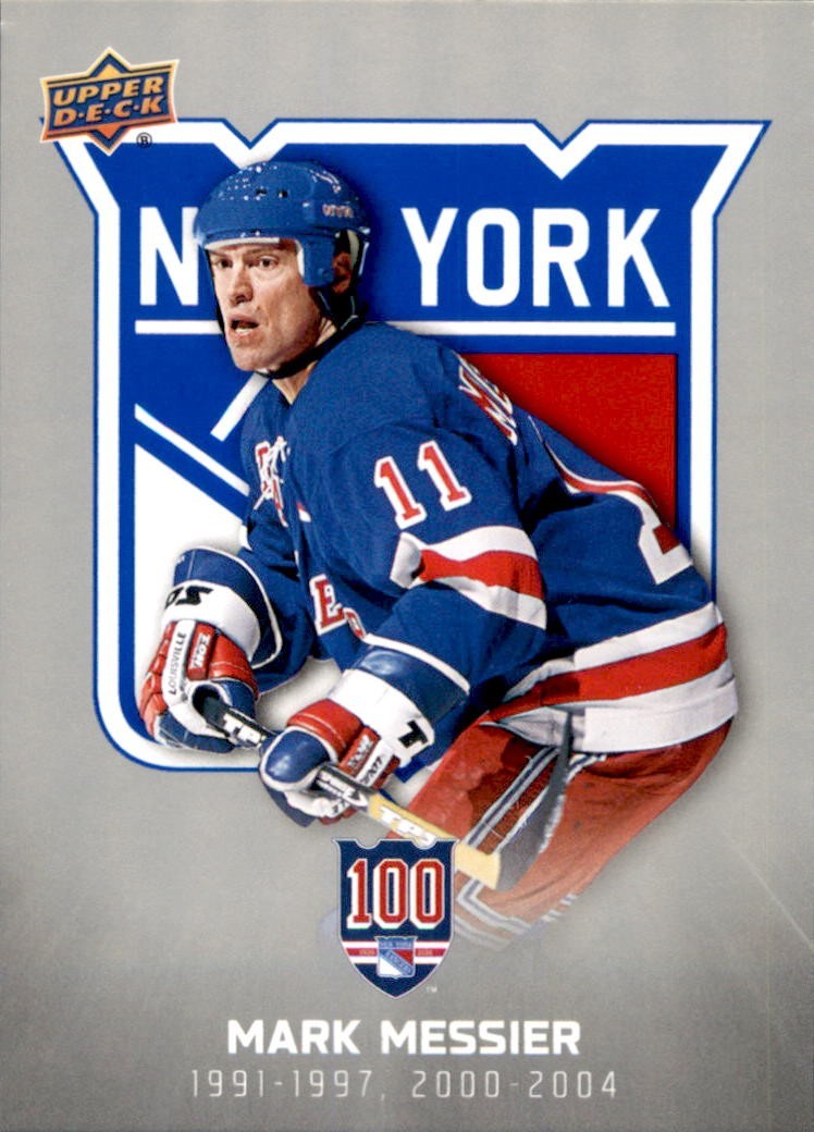 Mark Messier  2025/26 Upper Deck New York Rangers Centennial Card #41