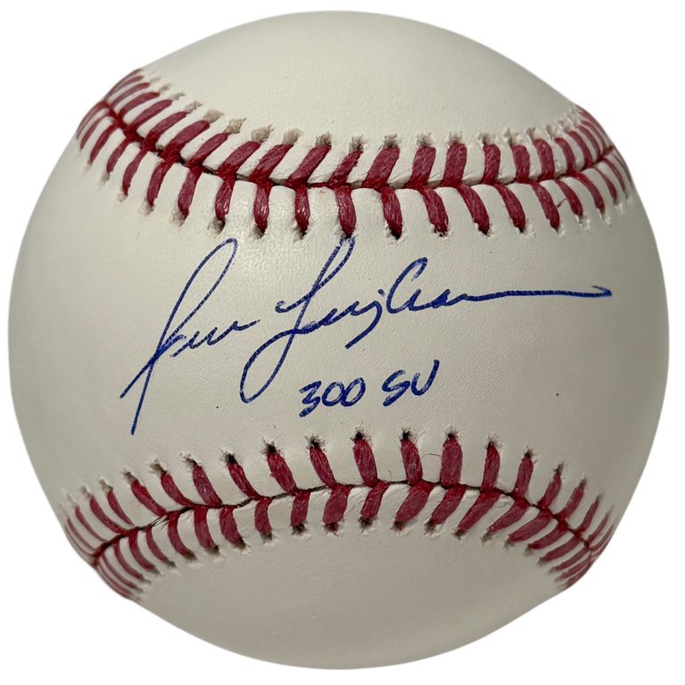 Jason Isringhausen Signed Autographed ROMLB Baseball w/ 300 SV JSA Witness COA