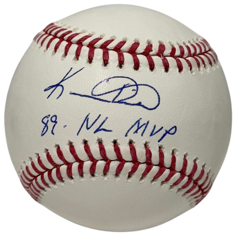 Kevin Mitchell Signed Autographed ROMLB Baseball w/ 89 NL MVP JSA Witness COA