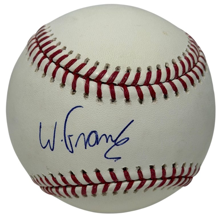 Wander Franco Signed Autographed ROMLB Baseball JSA COA Tampa Bay Rays