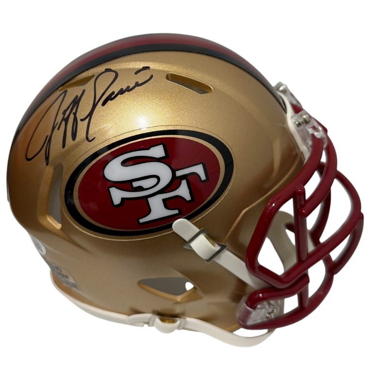 Jeff Garcia Signed San Francisco 49ers TB Mini Helmet JSA Witness COA