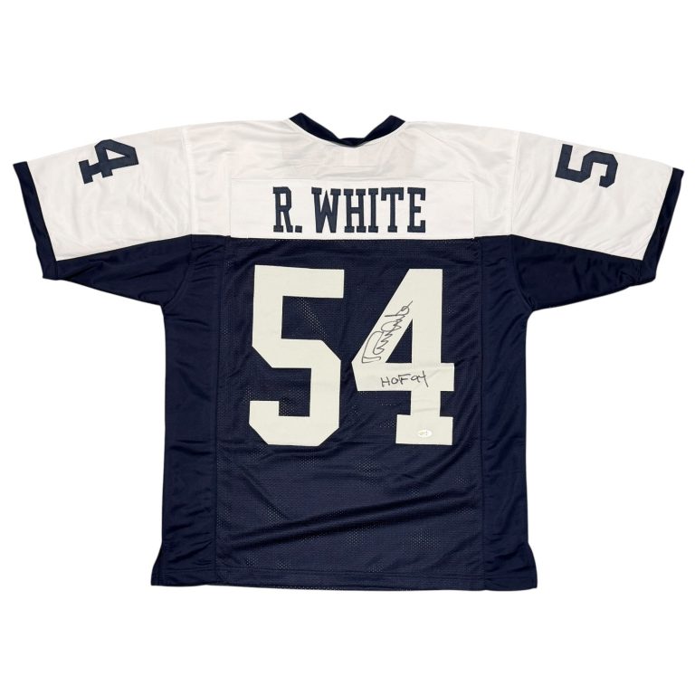 Randy White Signed Dallas Cowboys Custom TB Jersey w/ HOF 94 JSA Witness COA
