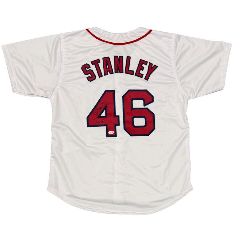 Bob Stanley Signed Boston Red Sox Custom Jersey w/ 2x AS JSA Witness COA