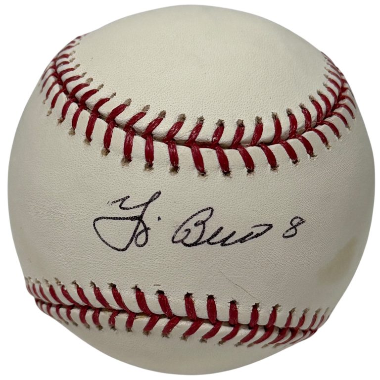 Yogi Berra Signed Autographed ROMLB Baseball w/ #8 JSA COA New York Yankees