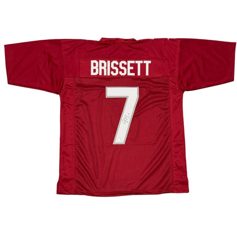 Jacoby Brissett Signed Arizona Cardinals Custom Jersey JSA Witness COA