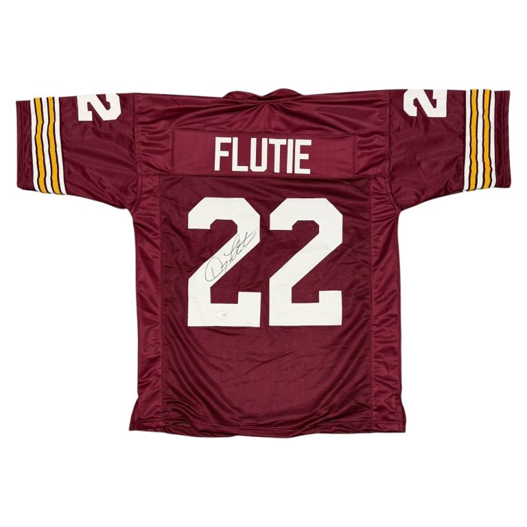 Doug Flutie Signed Autographed Boston College Custom Jersey JSA Witness COA