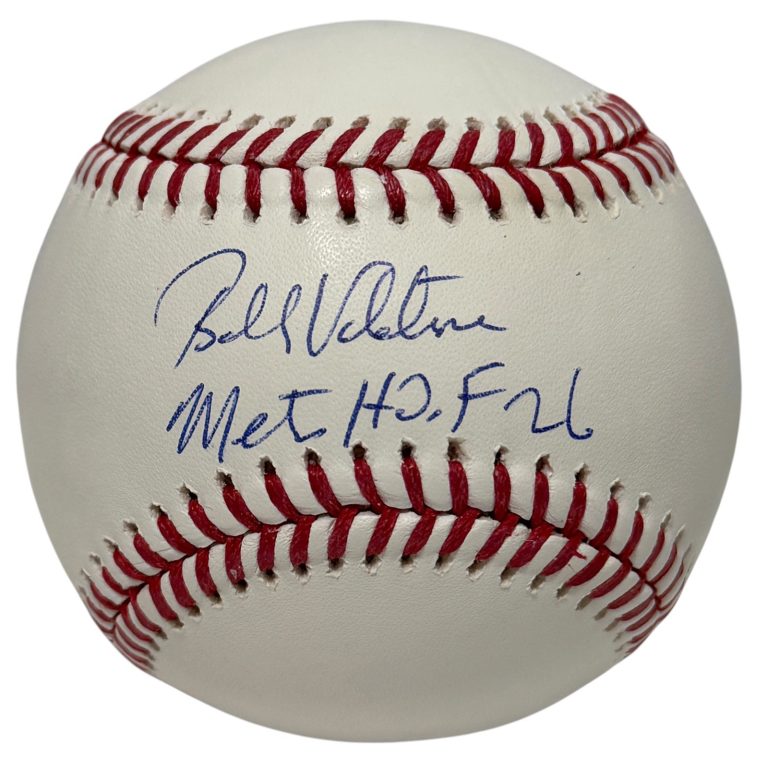 Bobby Valentine Signed Autographed ROMLB Baseball w/ Mets HOF 26 JSA Witness COA