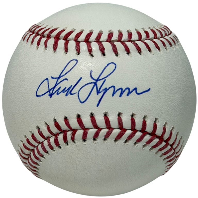 Fred Lynn Signed Autographed ROMLB Baseball JSA Witness COA Boston Red Sox