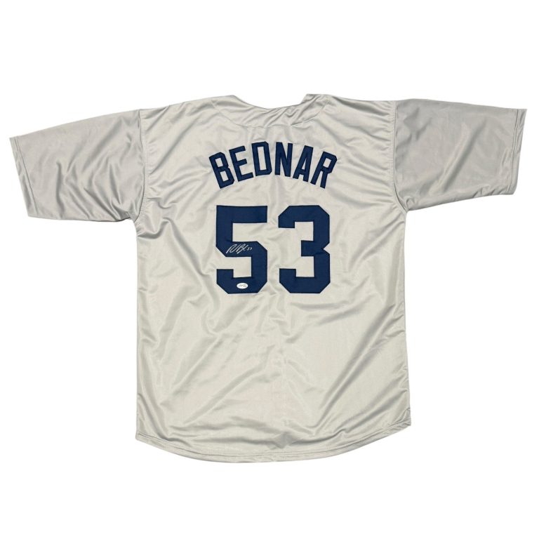 David Bednar Signed Autographed New York Yankees Custom Jersey JSA COA