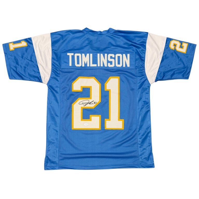 LaDainian Tomlinson Signed Autographed San Diego Chargers Custom Jersey JSA COA