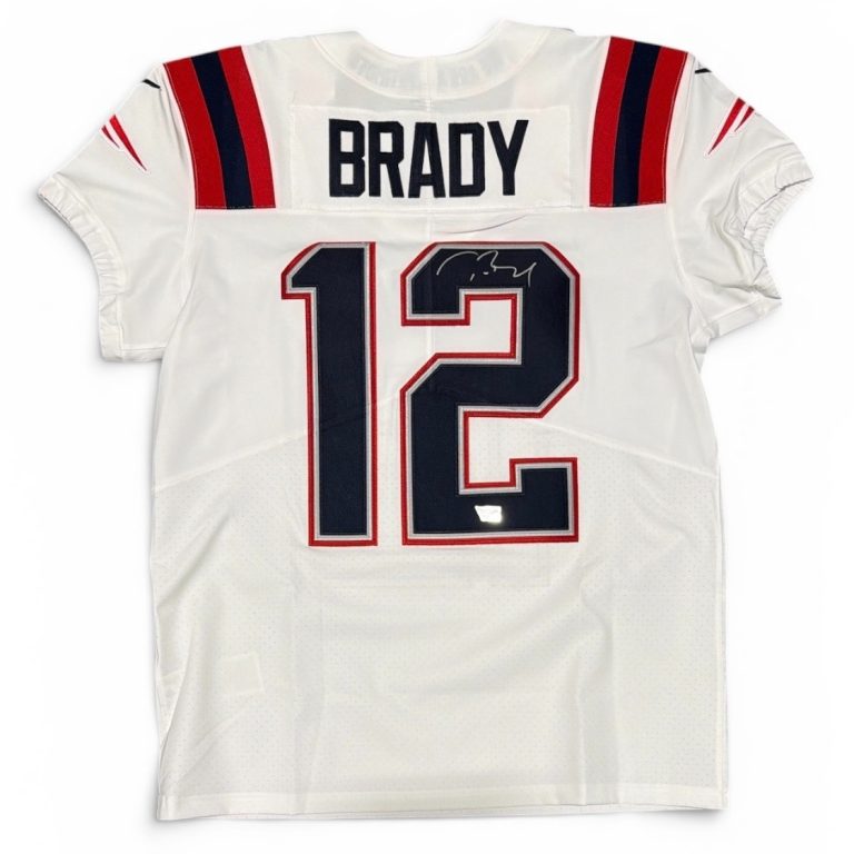 Tom Brady Signed Autographed New England Patriots Nike Elite Jersey FANATICS COA