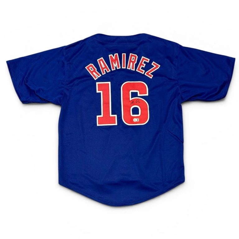 Aramis Ramirez Signed Chicago Cubs Custom Jersey Beckett Witness BAS COA
