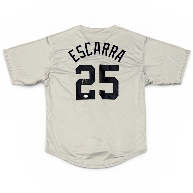 JC Escarra Signed Autographed New York Yankees Custom Jersey JSA COA