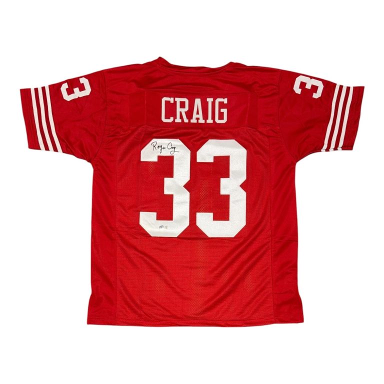 Roger Craig Signed San Francisco 49ers Custom Jersey Beckett BAS COA