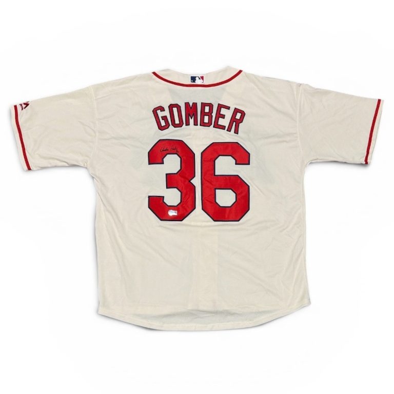 Austin Gomber Signed St. Louis Cardinals Custom Replica Jersey JSA COA